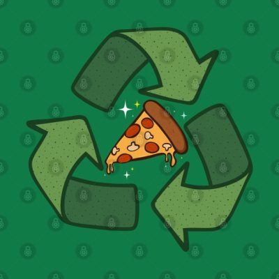 Recycle Pizza Pin Official Andrew-Tate Merch