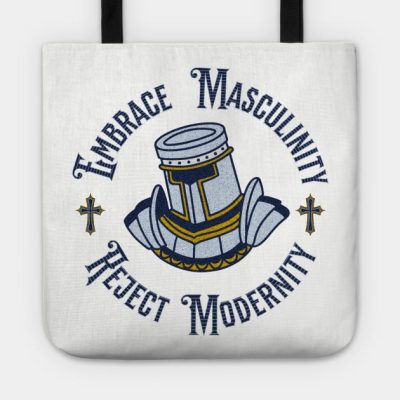 Embrace Masculinity Reject Modernity Tote Official Andrew-Tate Merch