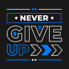 Never Give Up Tank Top Official Andrew-Tate Merch