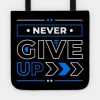 Never Give Up Tote Official Andrew-Tate Merch