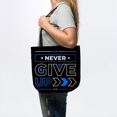 Never Give Up Tote Official Andrew-Tate Merch