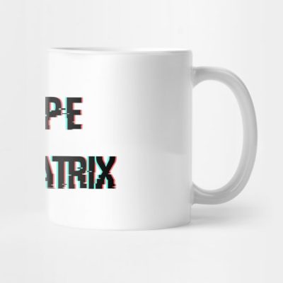 Escape The Matrix Glitched Design Mug Official Andrew-Tate Merch