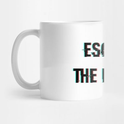 Escape The Matrix Glitched Design Mug Official Andrew-Tate Merch