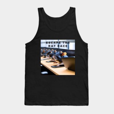 Escape The Rat Race Tank Top Official Andrew-Tate Merch