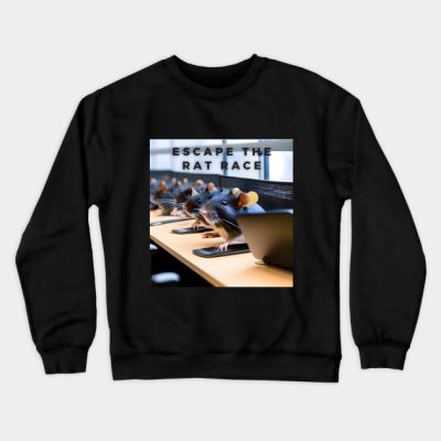 Escape The Rat Race Crewneck Sweatshirt Official Andrew-Tate Merch