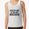 Discipline Is The Key To Sucess Inspirational Quote Tank Top Official Andrew-Tate Merch