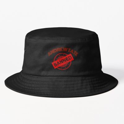 Andrew Tate Banned Long Bucket Hat Official Andrew-Tate Merch