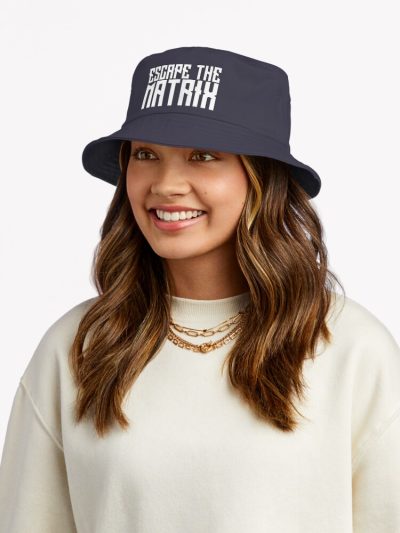 Escape The Matrix Bucket Hat Official Andrew-Tate Merch