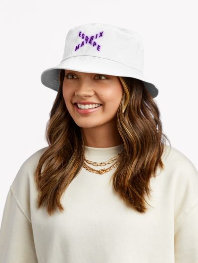 Escape Matrix Neon Purple Bucket Hat Official Andrew-Tate Merch