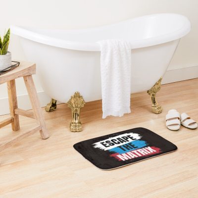 Escape The Matrix Bath Mat Official Andrew-Tate Merch