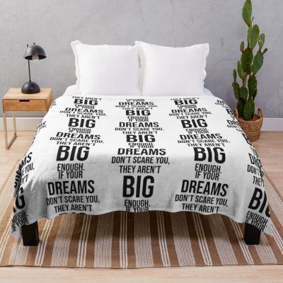 Big Dreams Throw Blanket Official Andrew-Tate Merch