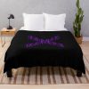 Escape Matrix Neon Purple Throw Blanket Official Andrew-Tate Merch