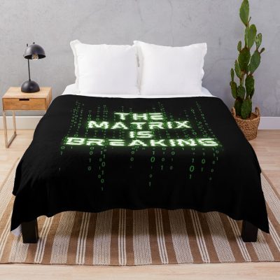 Matrix Throw Blanket Official Andrew-Tate Merch