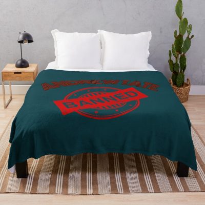 Andrew Tate Banned Long Throw Blanket Official Andrew-Tate Merch