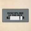 Discipline Is The Key To Sucess Inspirational Quote Mouse Pad Official Andrew-Tate Merch