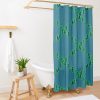 Escape Matrix Neon Green Shower Curtain Official Andrew-Tate Merch