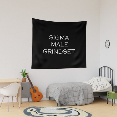 Sigma Male Grindset Tapestry Official Andrew-Tate Merch